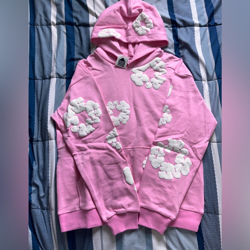 Pink Denim Tears Hoodie